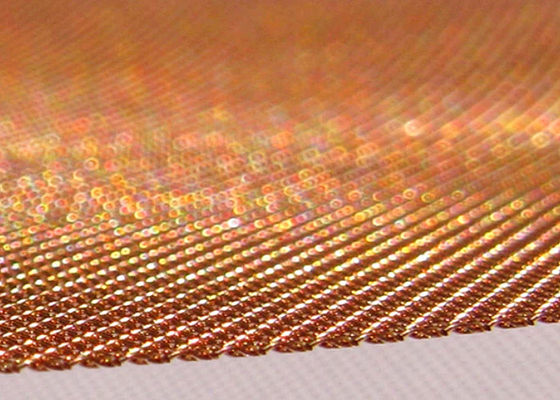 1-200 Mesh Woven Copper Mesh, pano de fio do cobre do comprimento FH-002 de 30m