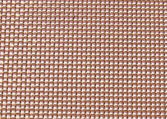 1-200 Mesh Woven Copper Mesh, pano de fio do cobre do comprimento FH-002 de 30m
