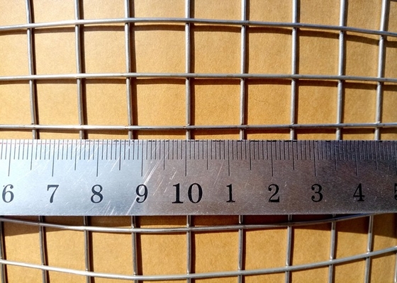 Furo fio soldado Mesh Stainless Steel Sheets Screen de 1x2 1 x 1 do retângulo