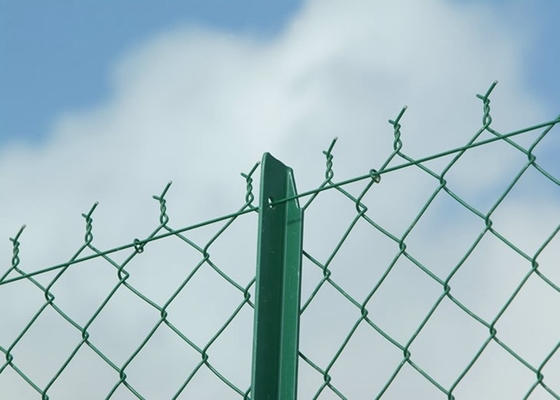 jardim da rede de arame do elo de corrente de 25-100mm/25m Diamond Chain Link Fence For
