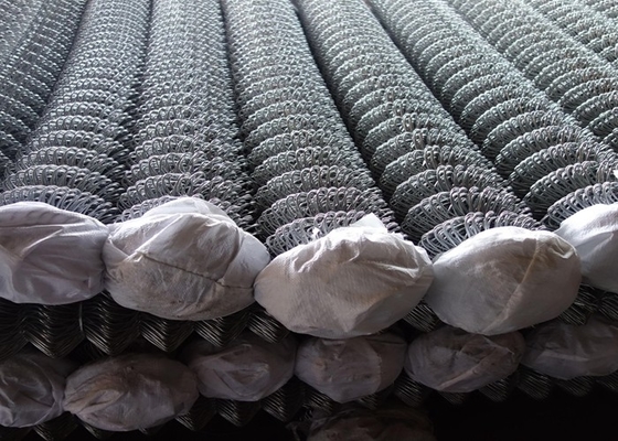 jardim da rede de arame do elo de corrente de 25-100mm/25m Diamond Chain Link Fence For