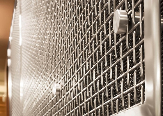 Balaustrada decorativa fio frisado Mesh Railing Infill Panels