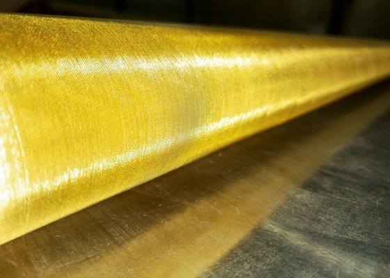 SWG44 120X120 Mesh Brass Wire Mesh Fabric 30.0m/Roll tecem claramente o estilo