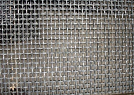 rede de arame do aço carbono de 0.5-12mm, malha frisada da peneira do metal