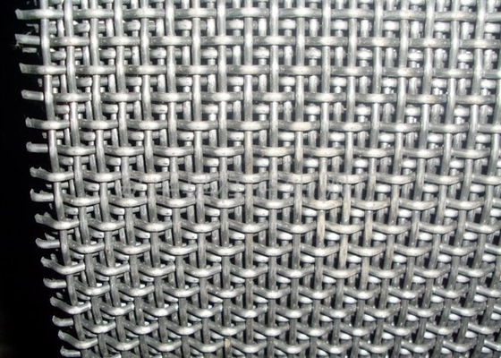 rede de arame do aço carbono de 0.5-12mm, malha frisada da peneira do metal