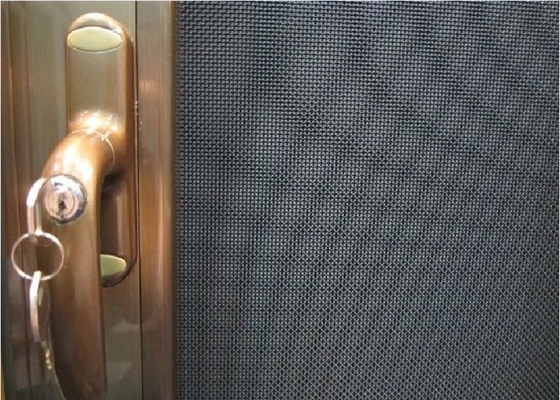 Largura galvanizada à prova de balas de Mesh Fence 0.5m-3M do fio de aço para anti portas do roubo
