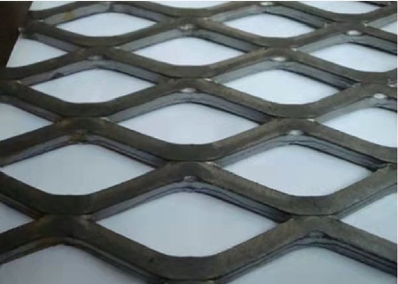 Aplainou expandido de aço da folha de metal/metal expandido 0.5-8mm Diamond Mesh
