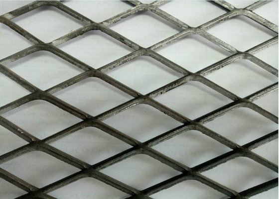 Metal expandido de aço inoxidável padrão Mesh Screen Diamond Shaped Patterns