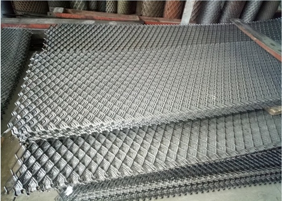 Metal expandido galvanizado Mesh Diamond Hole 0.5-8mm para a construção