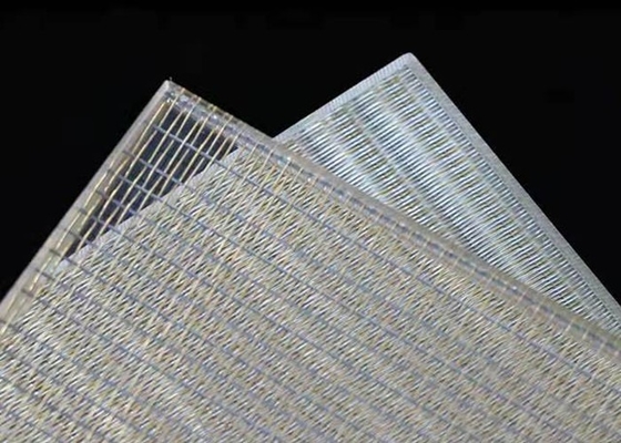 Fio Mesh Laminated Glass da decoração, rede de arame arquitetónica