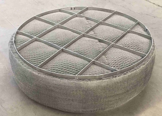 almofada de aço inoxidável do desembaçador 316L/corda Mesh For Gas Liquid Separation