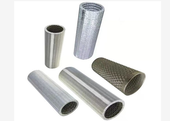 O fio aglomerado de aço inoxidável Mesh Filters ISO9001 da resistência de desgaste aprovou