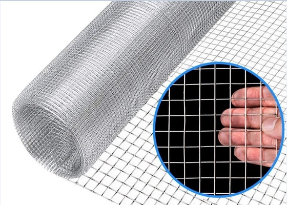 rede de arame de aço galvanizada 0.5mm-5mm, rede de arame quadrada da galinha de 1.5m