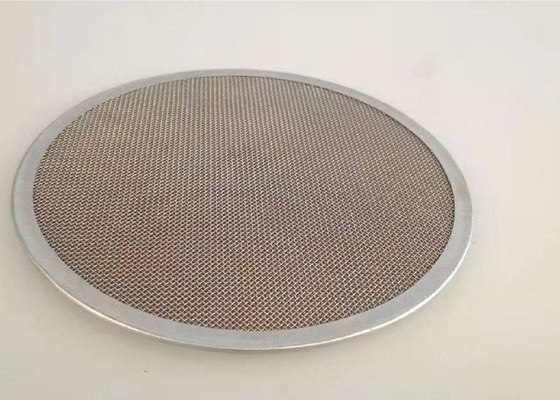 Filtro de aço inoxidável personalizado do diâmetro 0.02mm Mesh Discs For Lubrication Oil