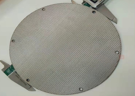 Filtro de aço inoxidável personalizado do diâmetro 0.02mm Mesh Discs For Lubrication Oil
