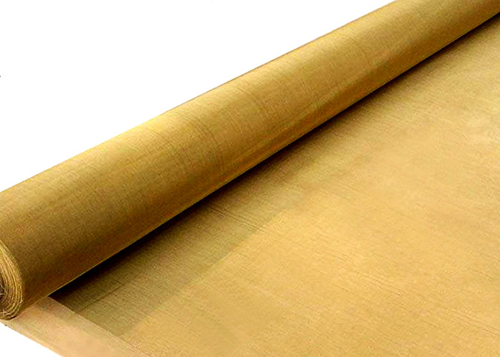 SWG42 80X80 Mesh Brass Filter Screen Mesh/malha de bronze tecida de filtração