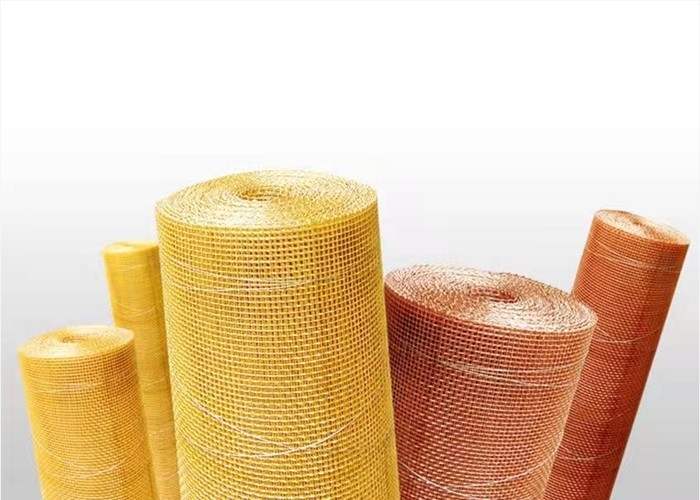 furo de quadrado de 100X100 Mesh Brass Wire Mesh SWG42 para peneirar/que filtra